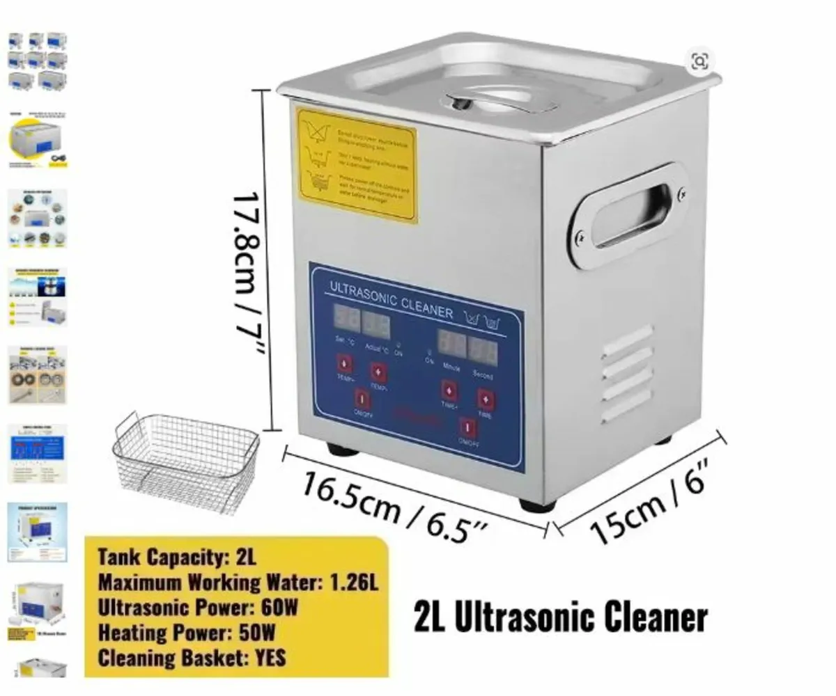 2L Washing Machine Ultrasonic Cleaner - Image 2