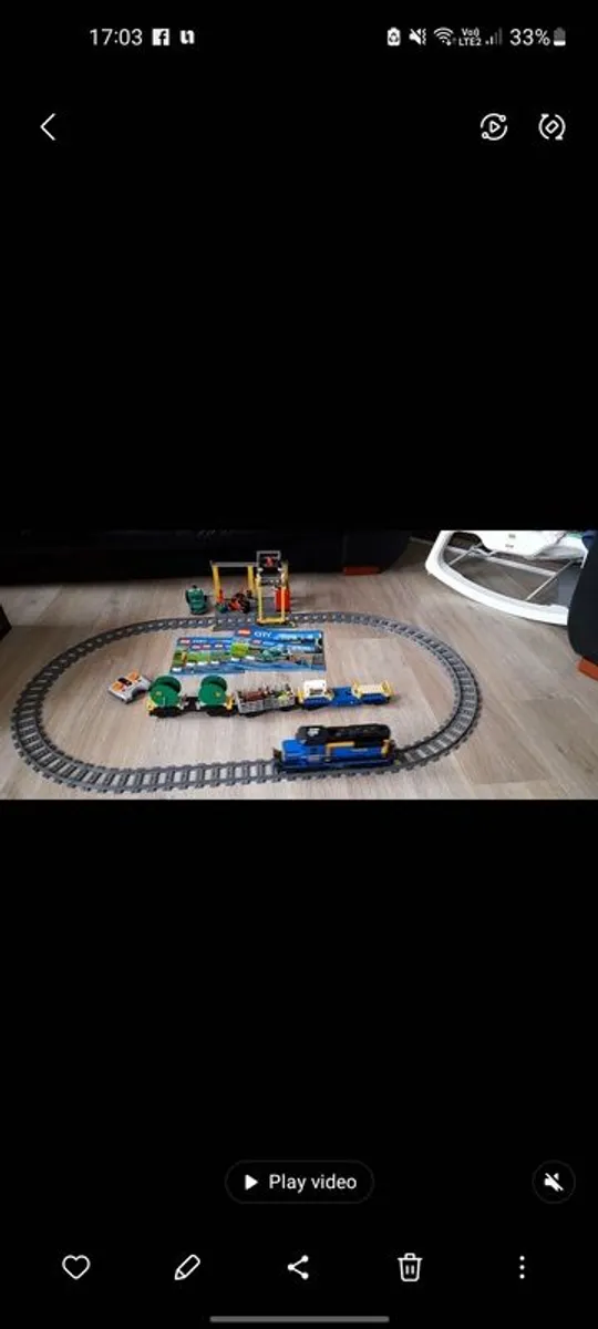 Lego Cargo Train 60052 - Image 1