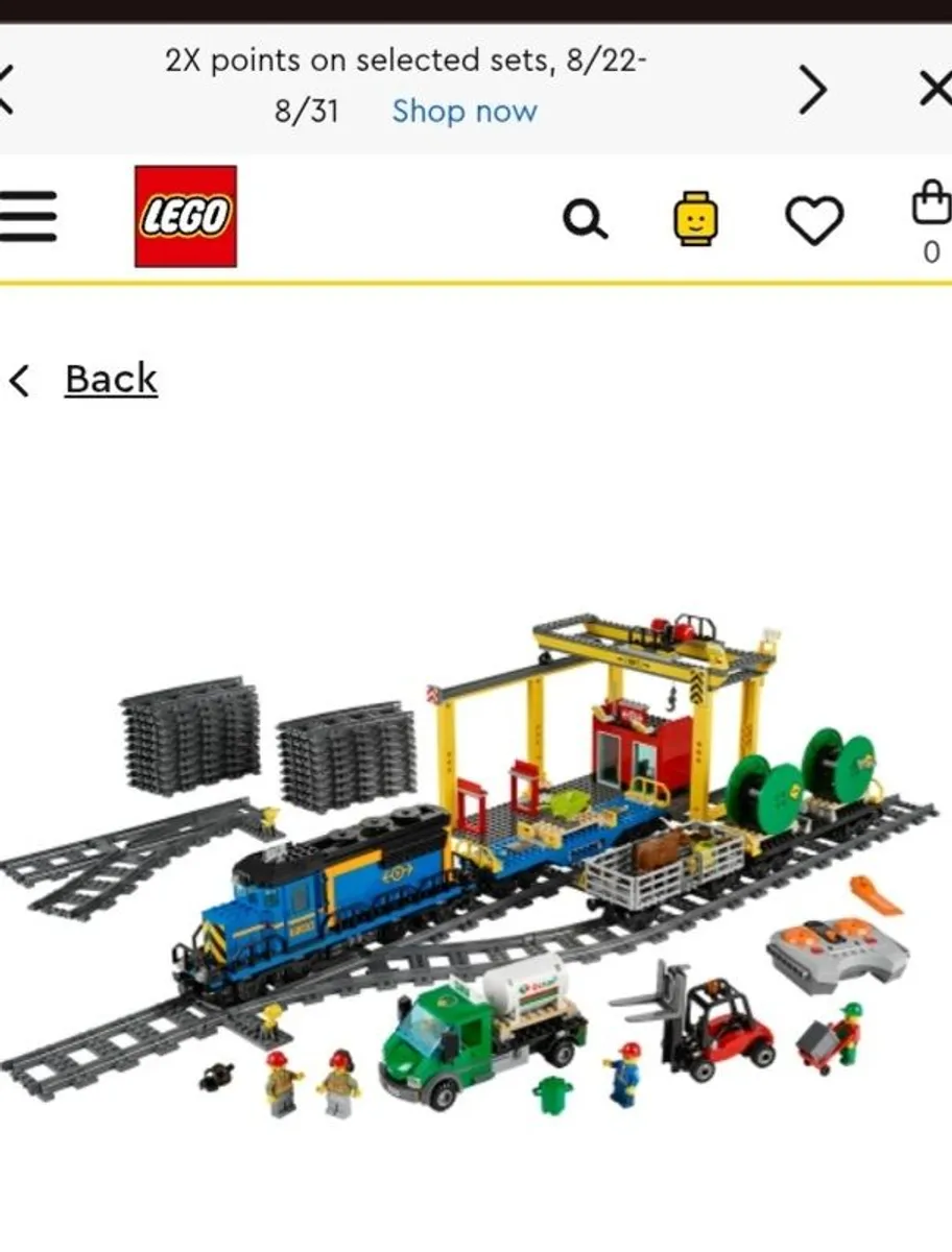 Lego Cargo Train 60052 - Image 2