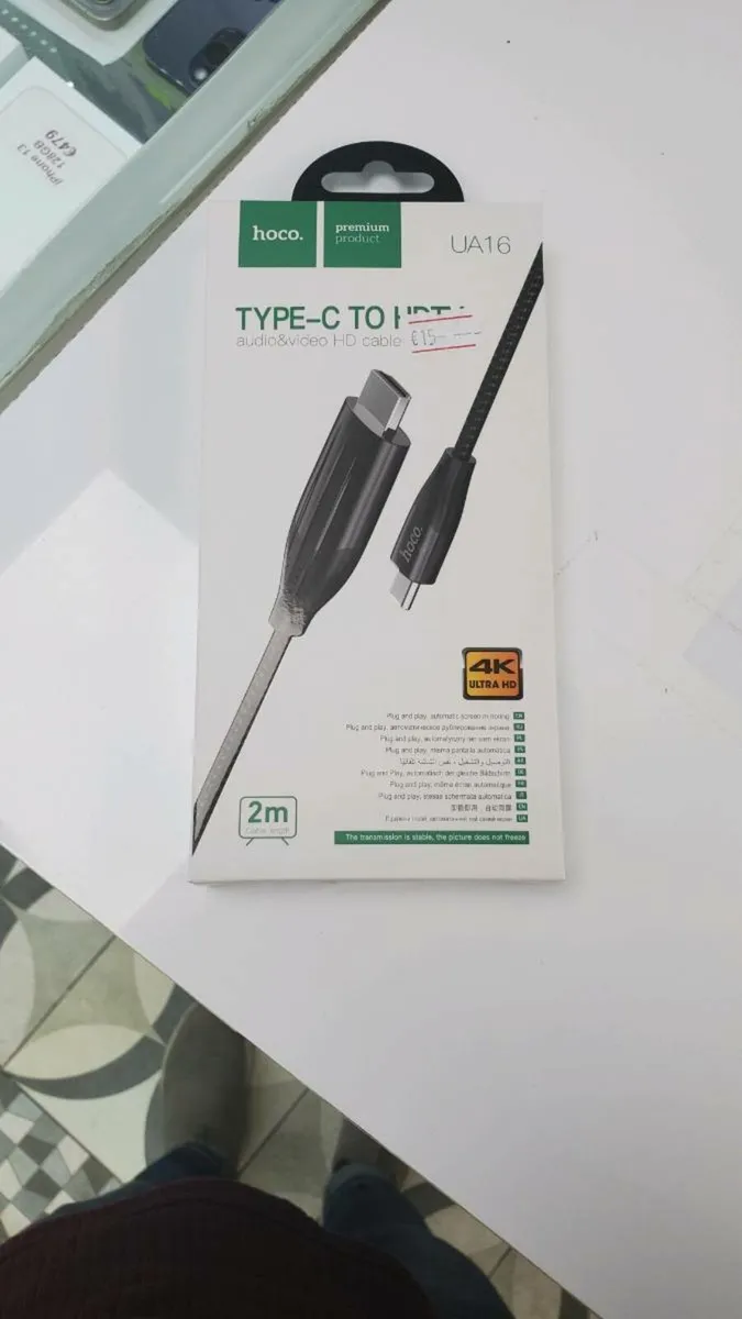 Type C to HDMI Cable