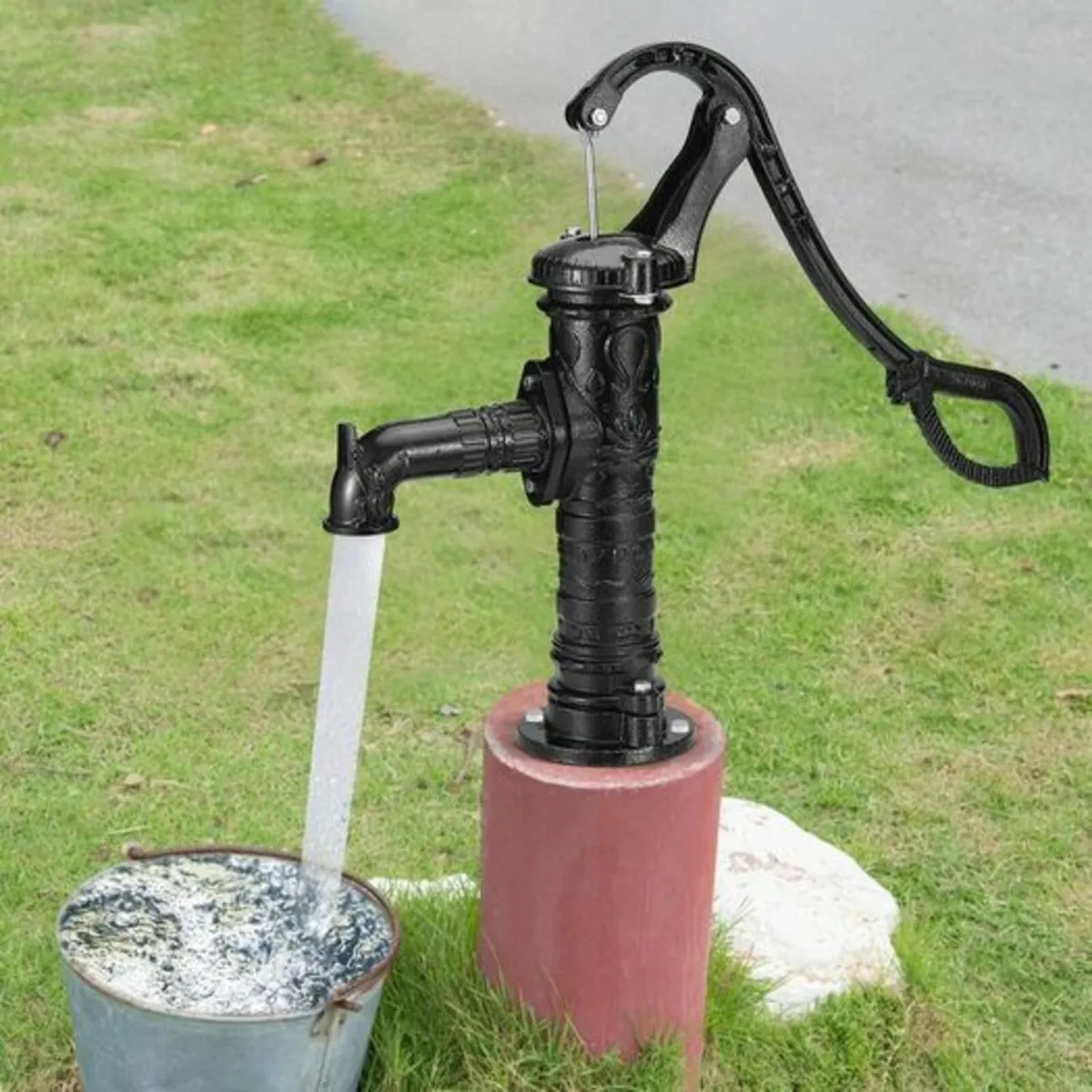 Antique Well Hand Pitcher Pump, 22 ft Maximum Lift - Image 3