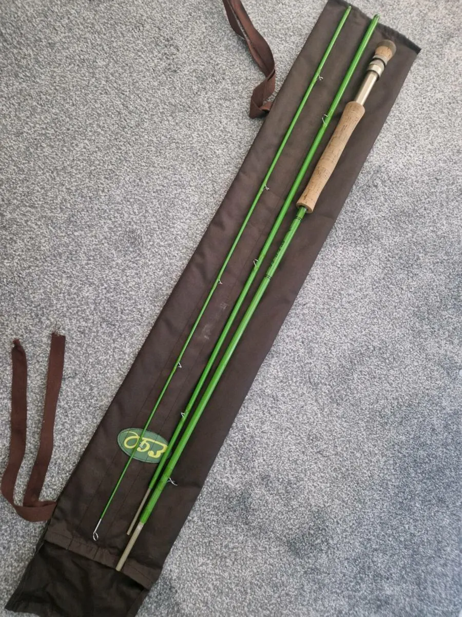 Ego big fly fibre glass rod 8'6 #6 - Image 1