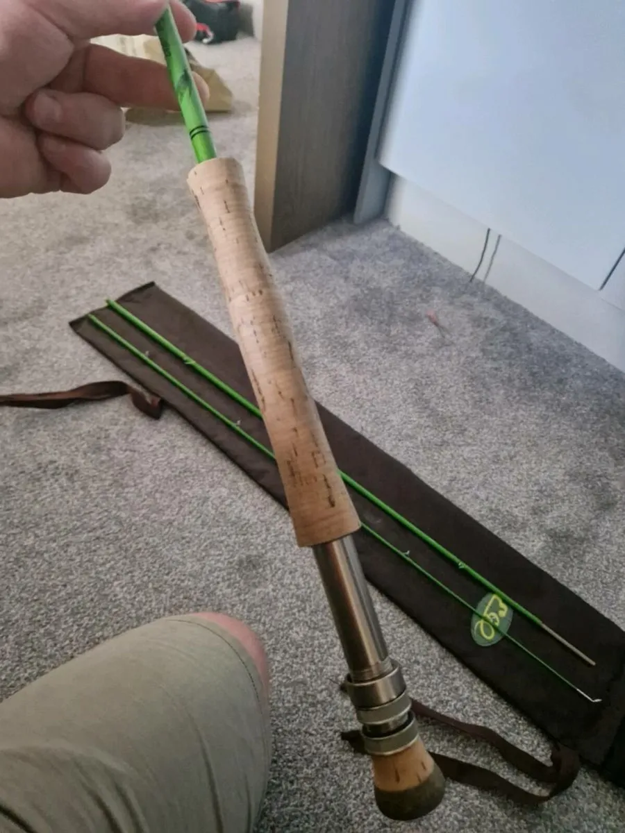 Ego big fly fibre glass rod 8'6 #6 - Image 3