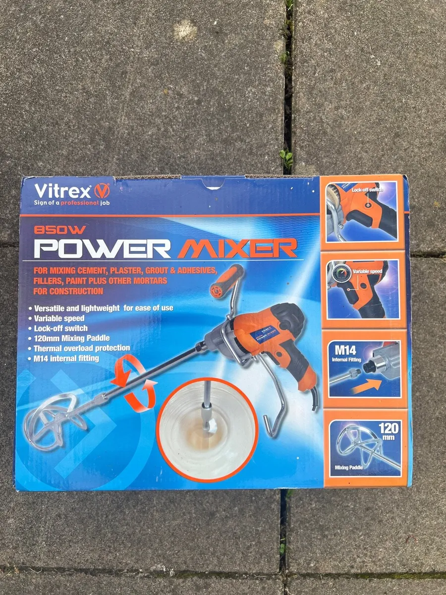 850W power mixer tool for cement - Image 1