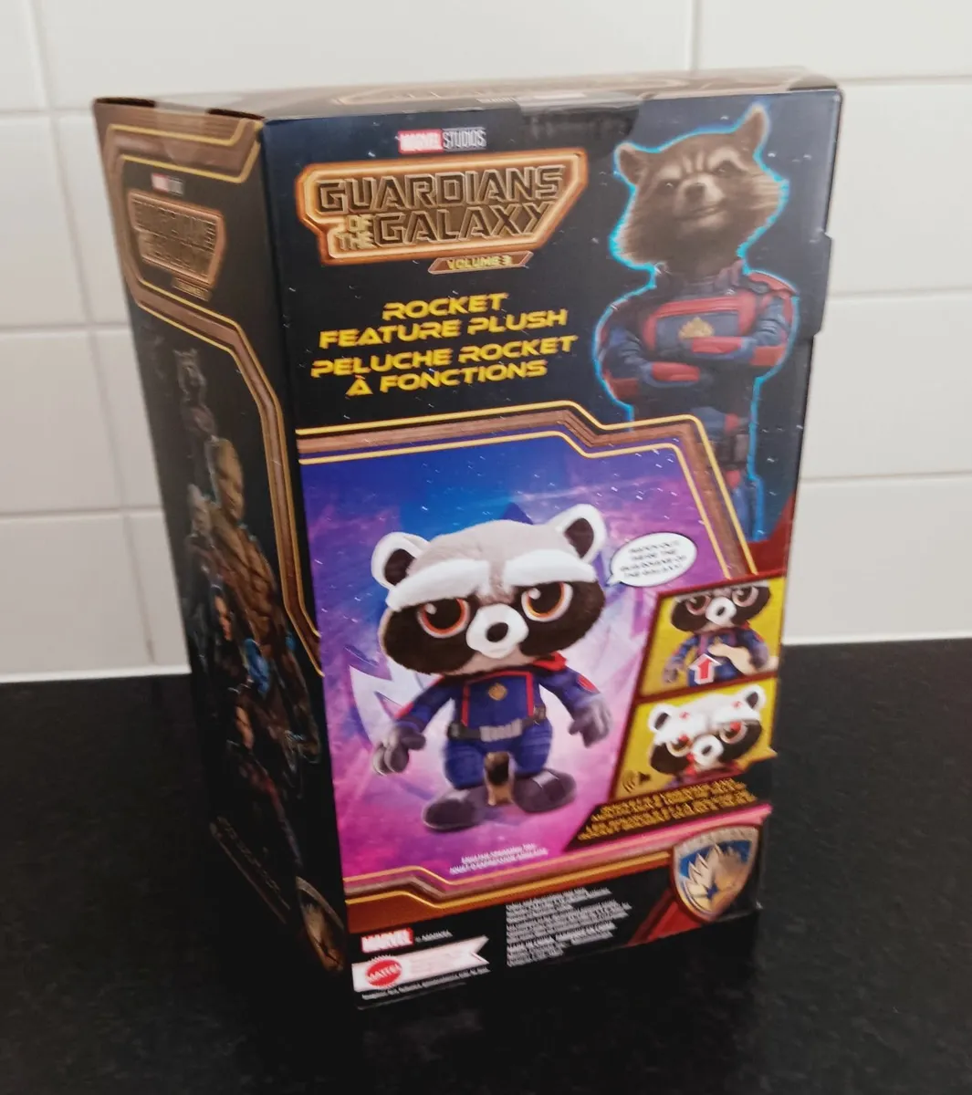 Guardians of the Galaxy Rocket Plush figure. new - Image 2