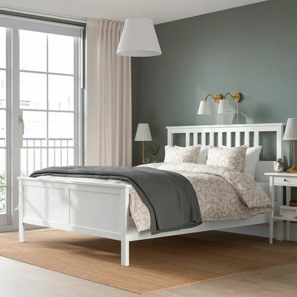 Ikea Hemnes Bed Frame - King Size - Image 1