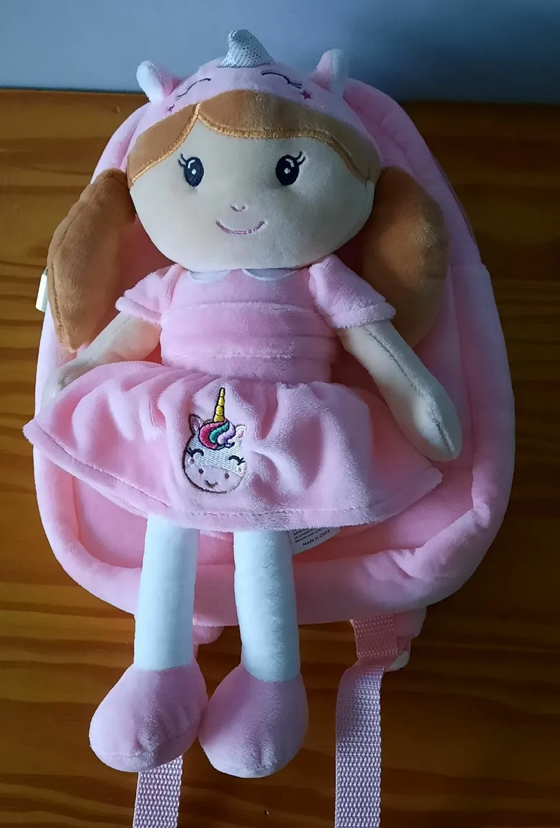 Ivy & Lily Plush Backpack & Rag Doll:  (NEW): - Image 3