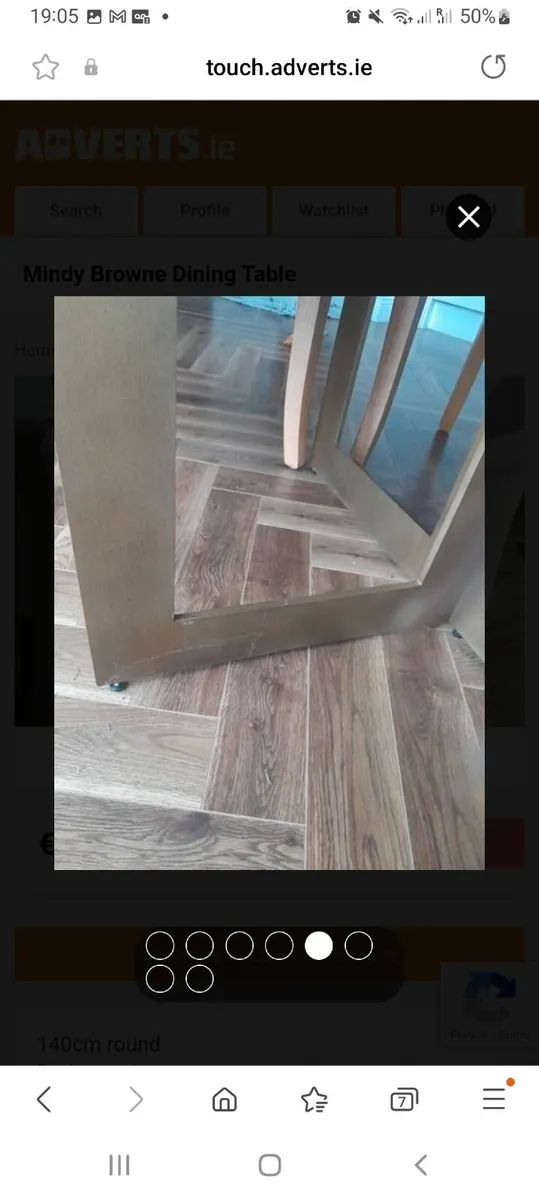 Mindy Brown Dining Table - Image 4