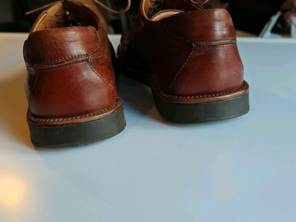 Vintage leather men's shoes - Image 3