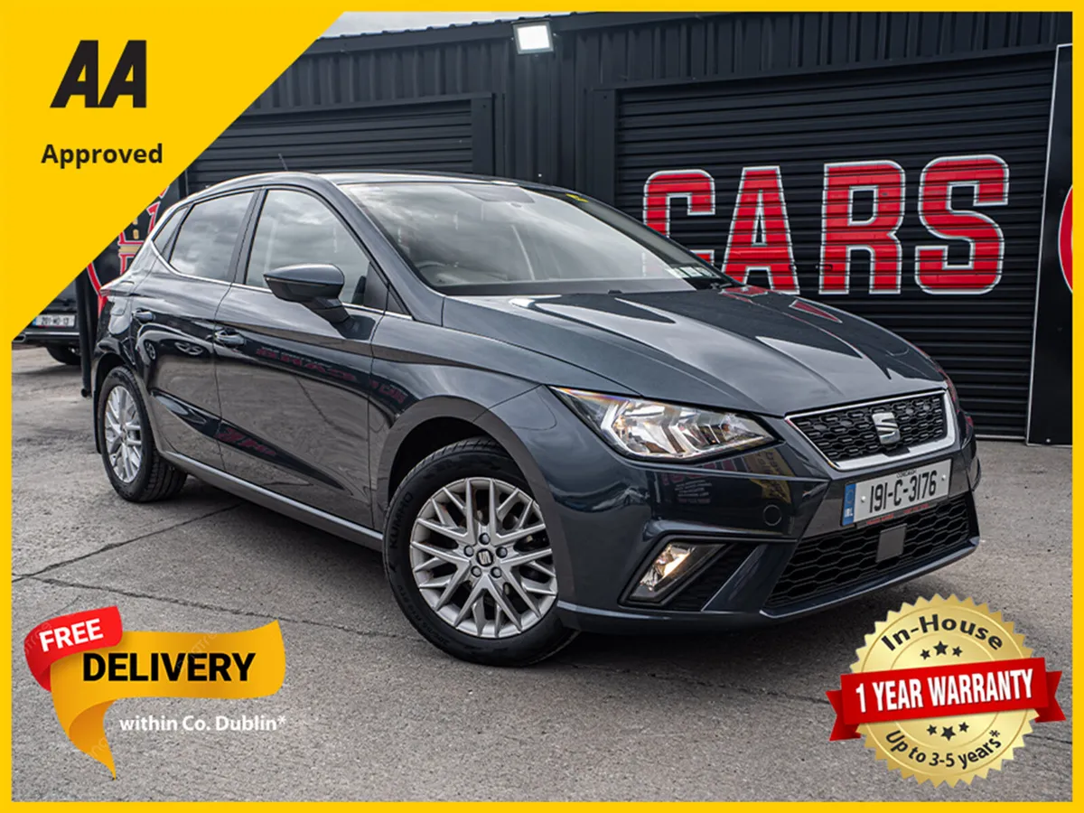 2019 Seat Ibiza 1.0 petrol/Irish car/1yr warranty - Image 1