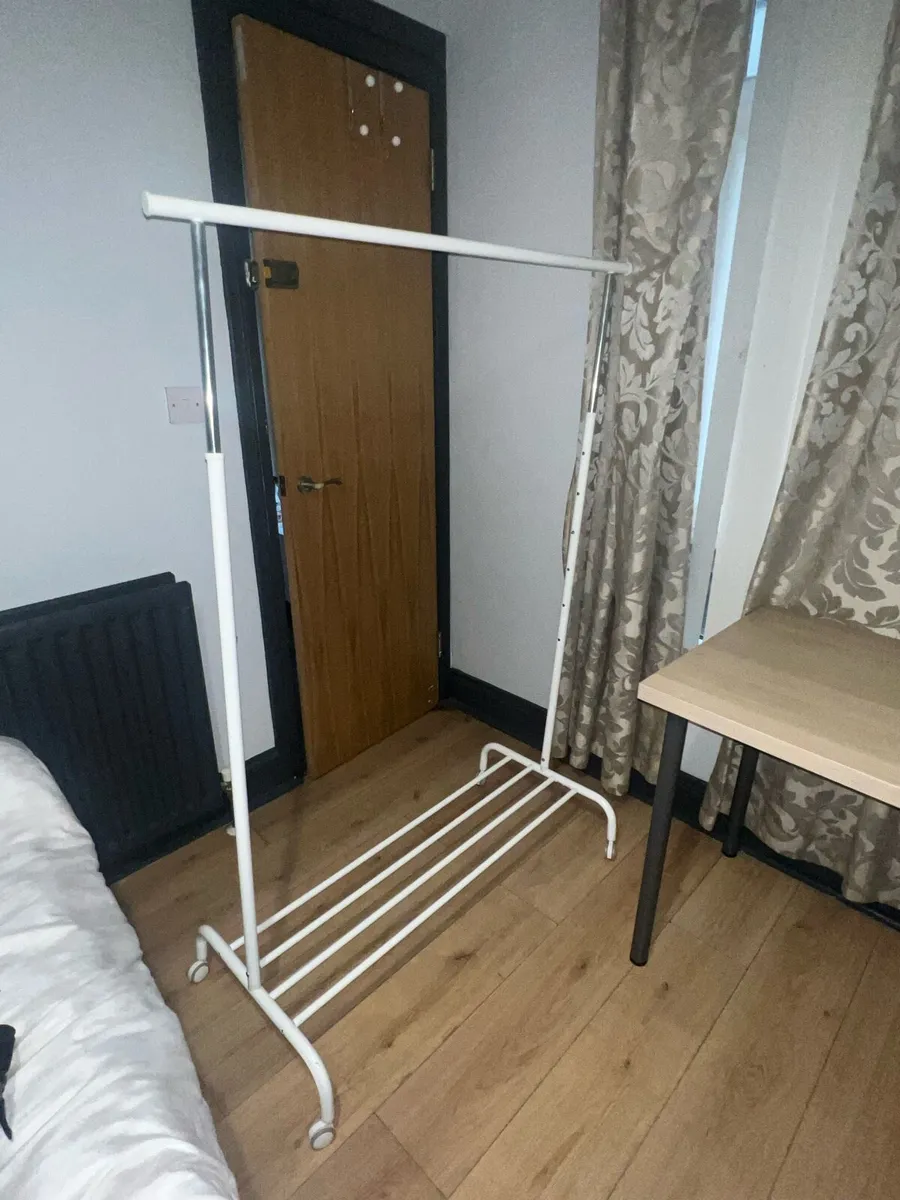 Ikea Clothes Rack - Image 1