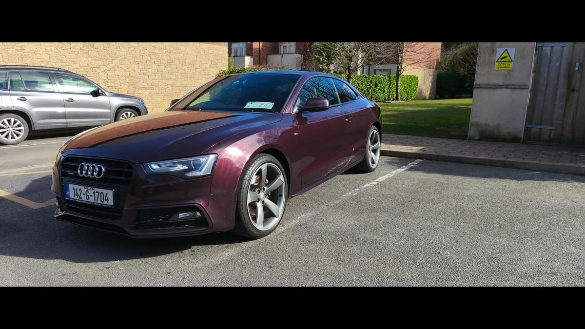 Audi Quattro A5 S Line Coupe Automatic Maroon - Image 2