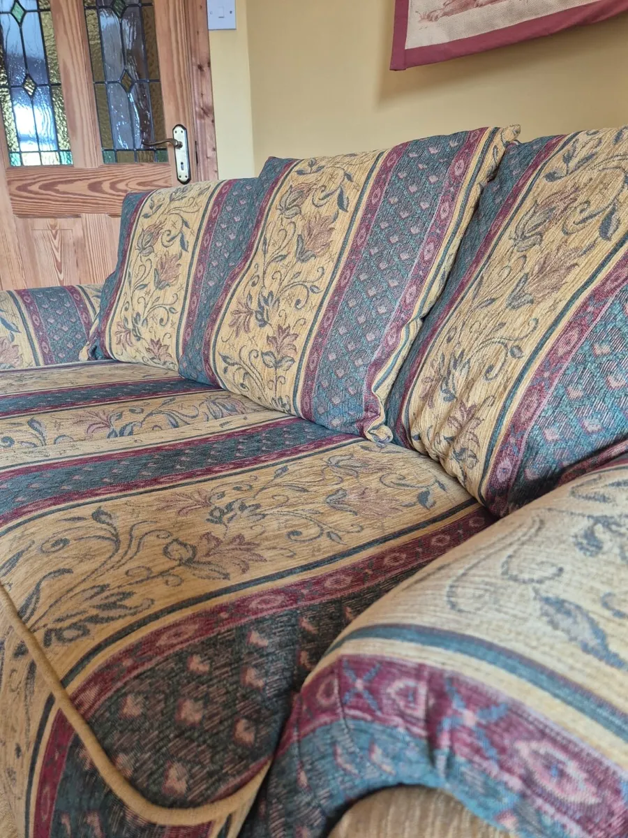 2x 2.5 seater sofas & amchair - Image 2