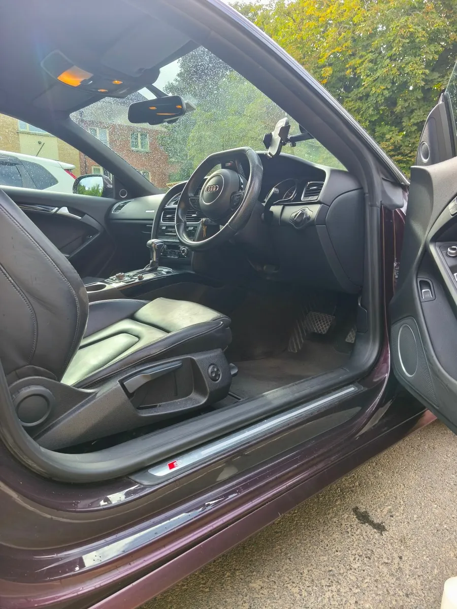 Audi Quattro A5 S Line Coupe Automatic Maroon - Image 4