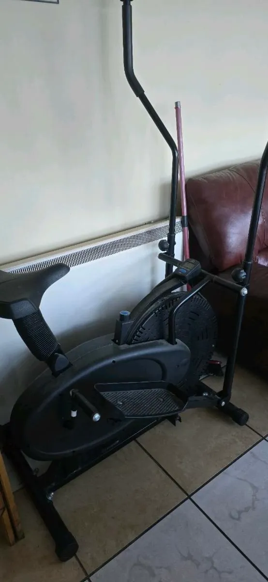Opti 2 in 1 Air Cross Trainer and Exercise Bike-O - Image 1
