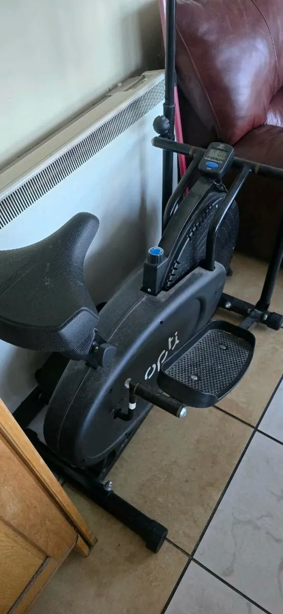 Opti 2 in 1 Air Cross Trainer and Exercise Bike-O - Image 2