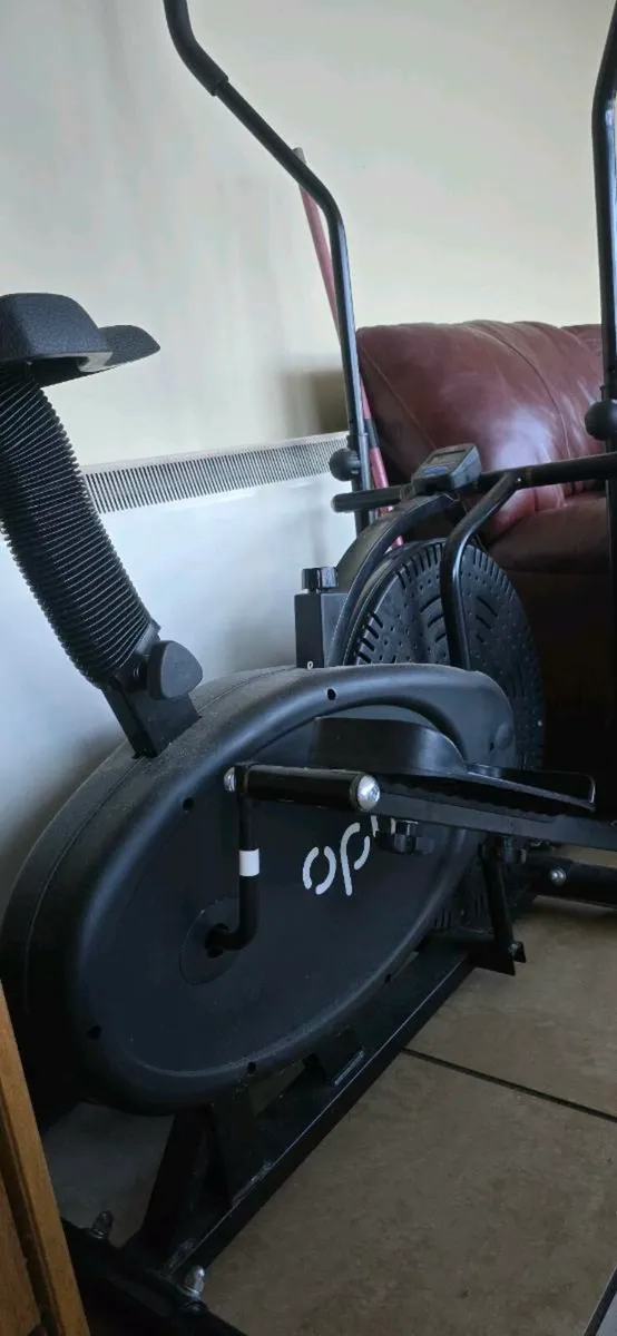 Opti 2 in 1 Air Cross Trainer and Exercise Bike-O - Image 4