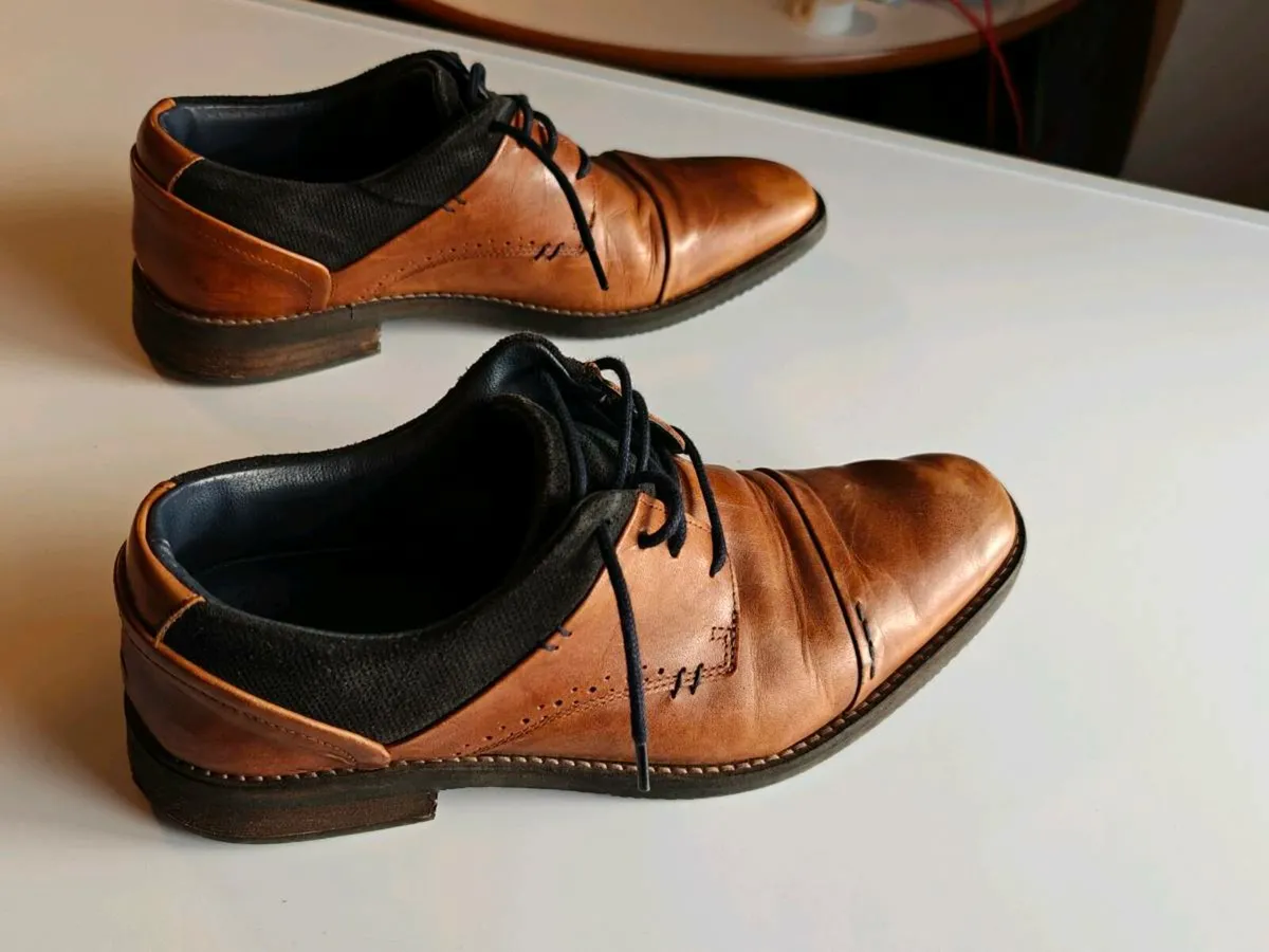 Men's leather shoes - Image 1