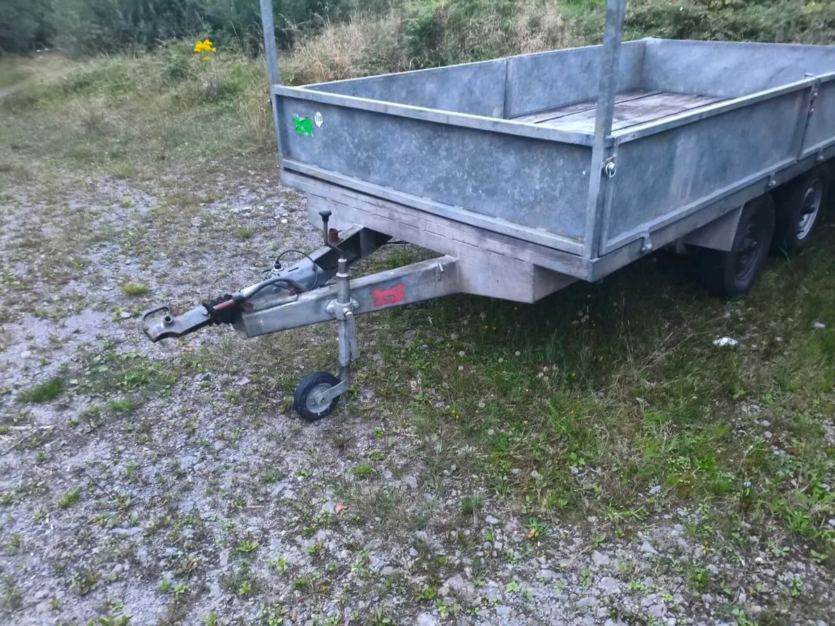 12x6 trailer with sides - Image 1