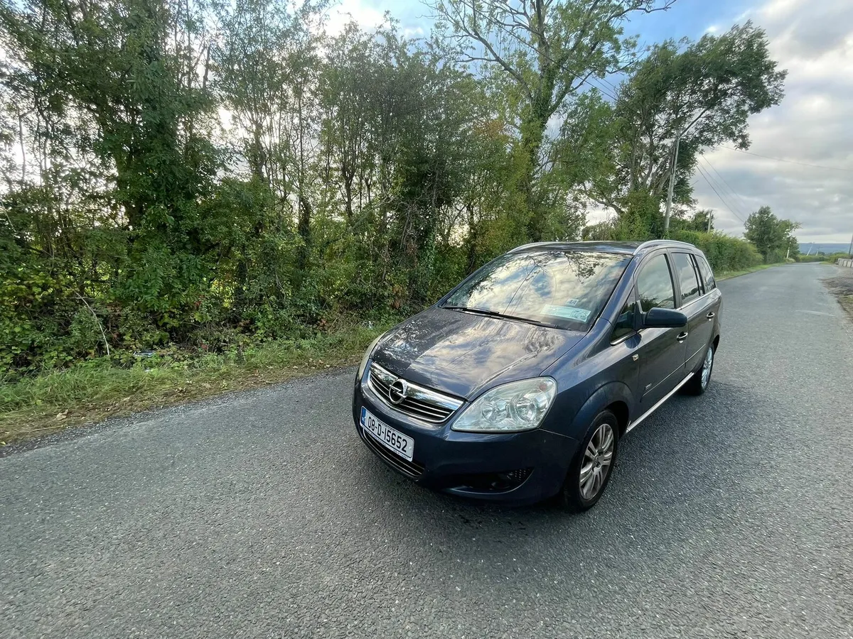 2008 open zafira 7 seater - Image 3