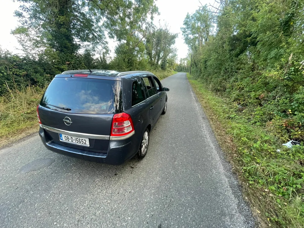 2008 open zafira 7 seater - Image 4