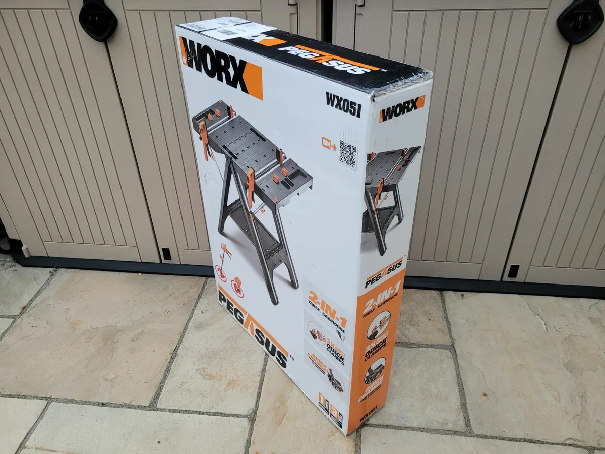Folding Workbench Sawhorse Worx Pegasus WX051 - Image 4