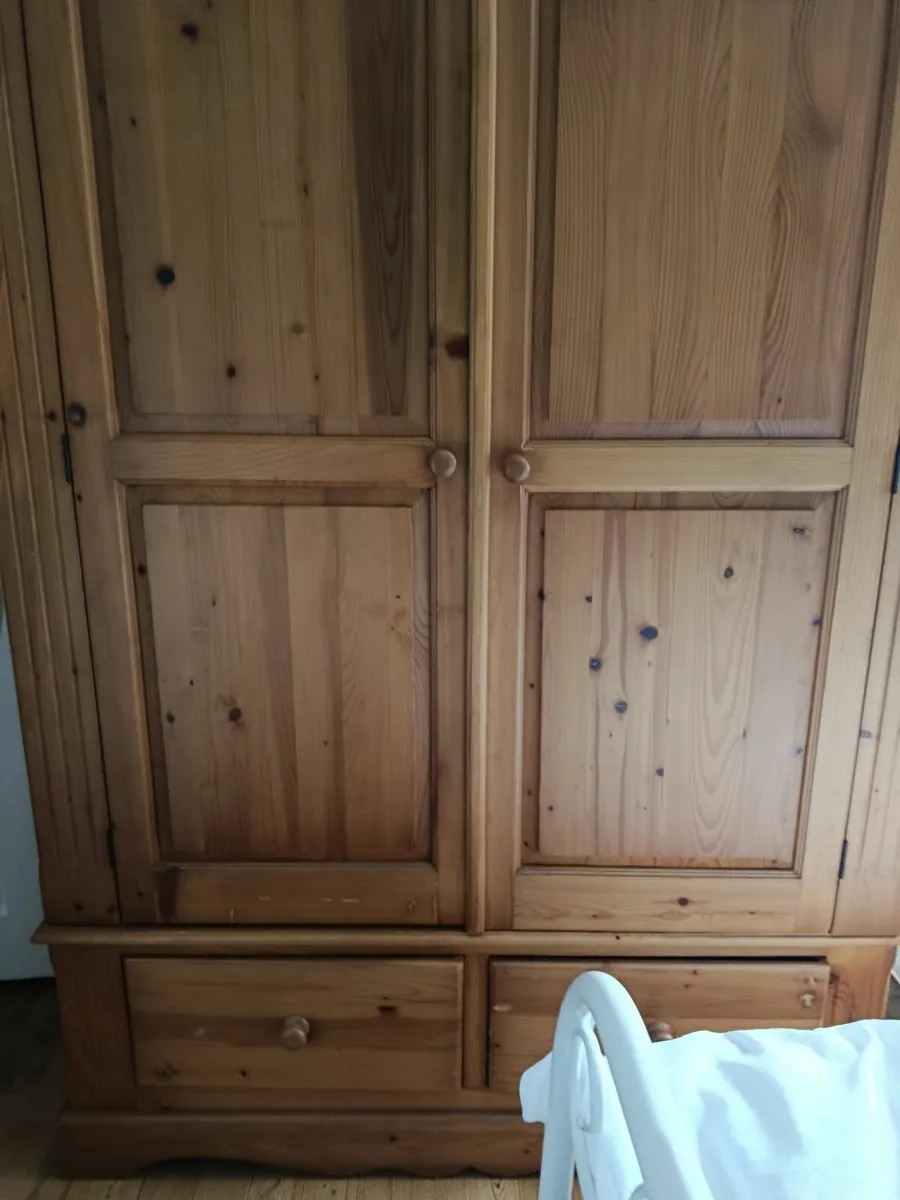 Wood wardrobe  for sale