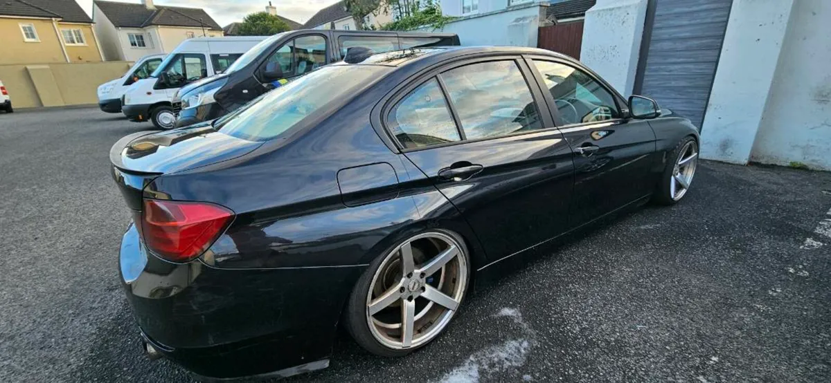 BMW F30 2012 2.0d coilovers, custom exhaust - Image 2