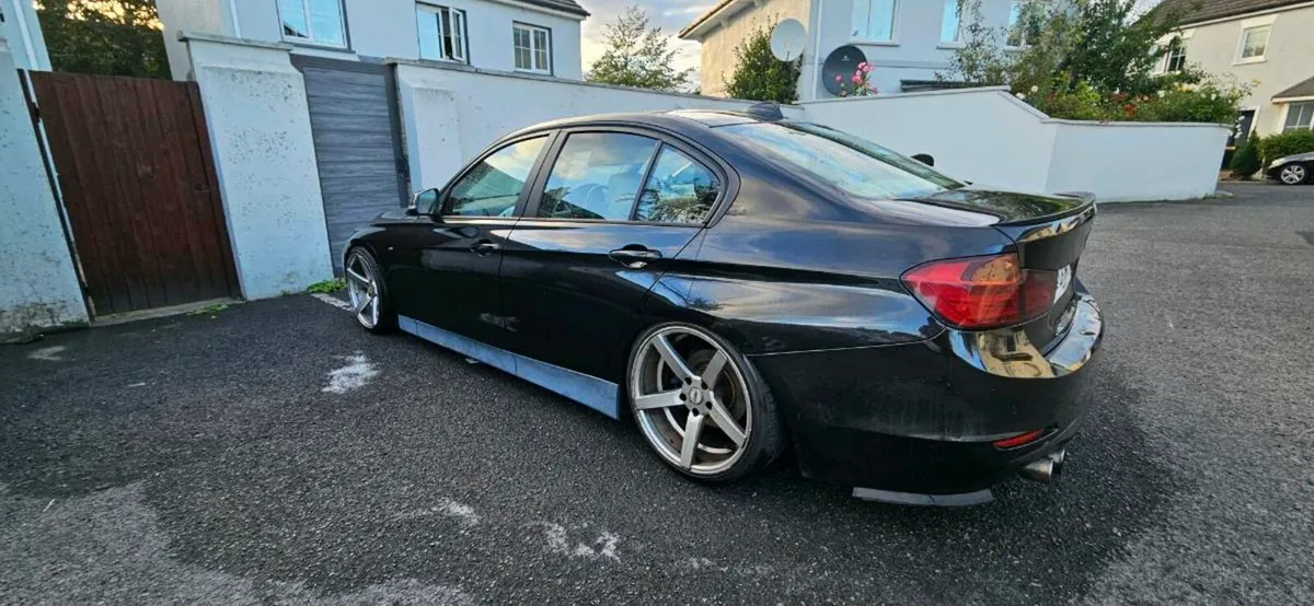 BMW F30 2012 2.0d coilovers, custom exhaust - Image 3