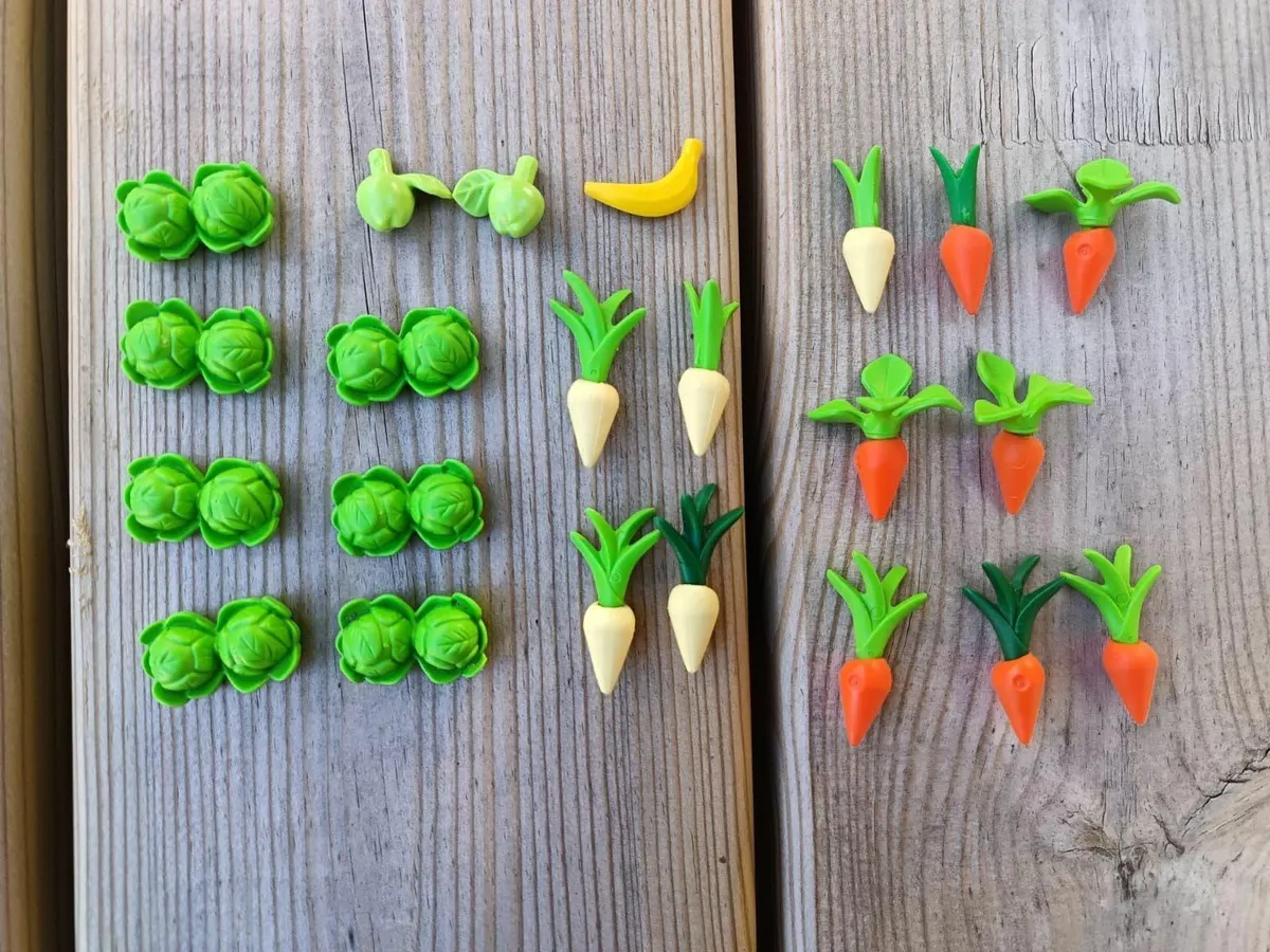 Playmobil fruit and veg stall - Image 3