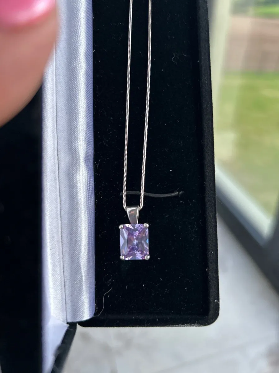 Next silver necklace with - Image 2