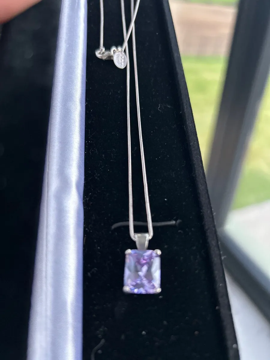 Next silver necklace with - Image 3