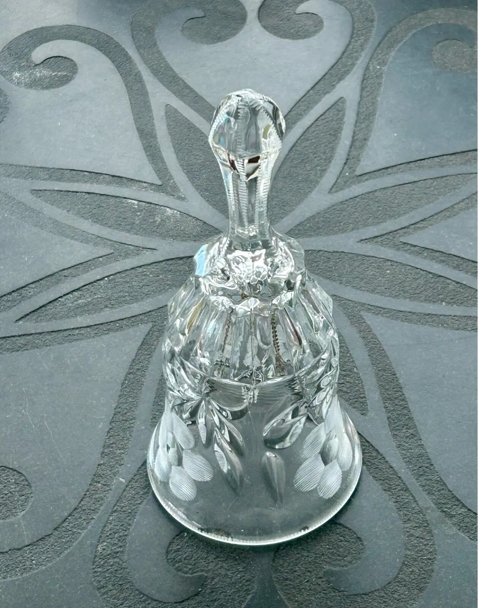 Vintage glass bell - Image 1