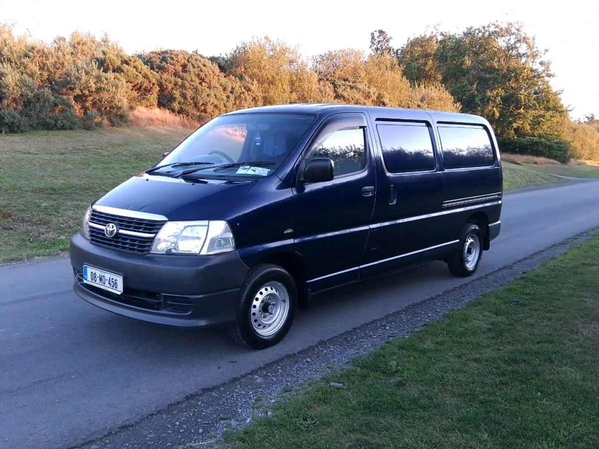 2008 Toyota hiace €6250 full doe test - Image 2