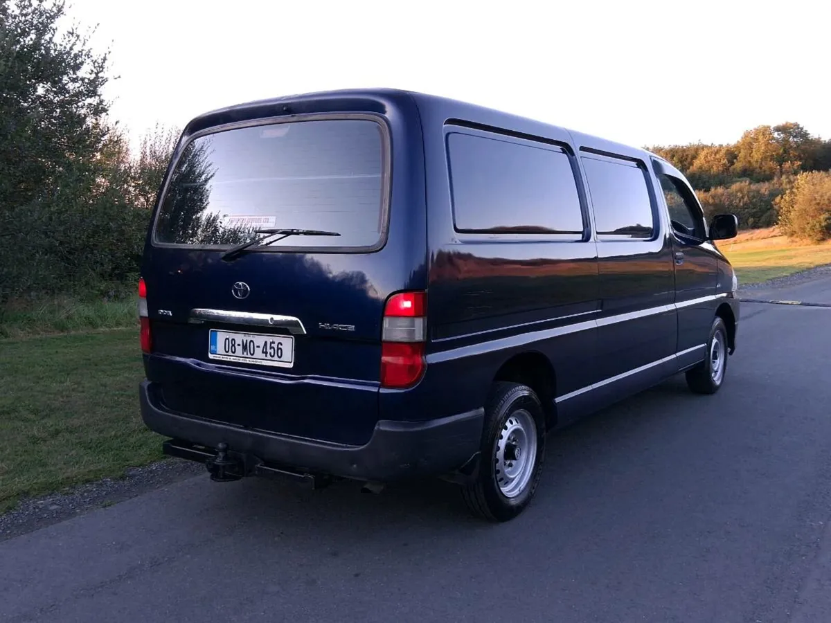 2008 Toyota hiace €6250 full doe test - Image 4