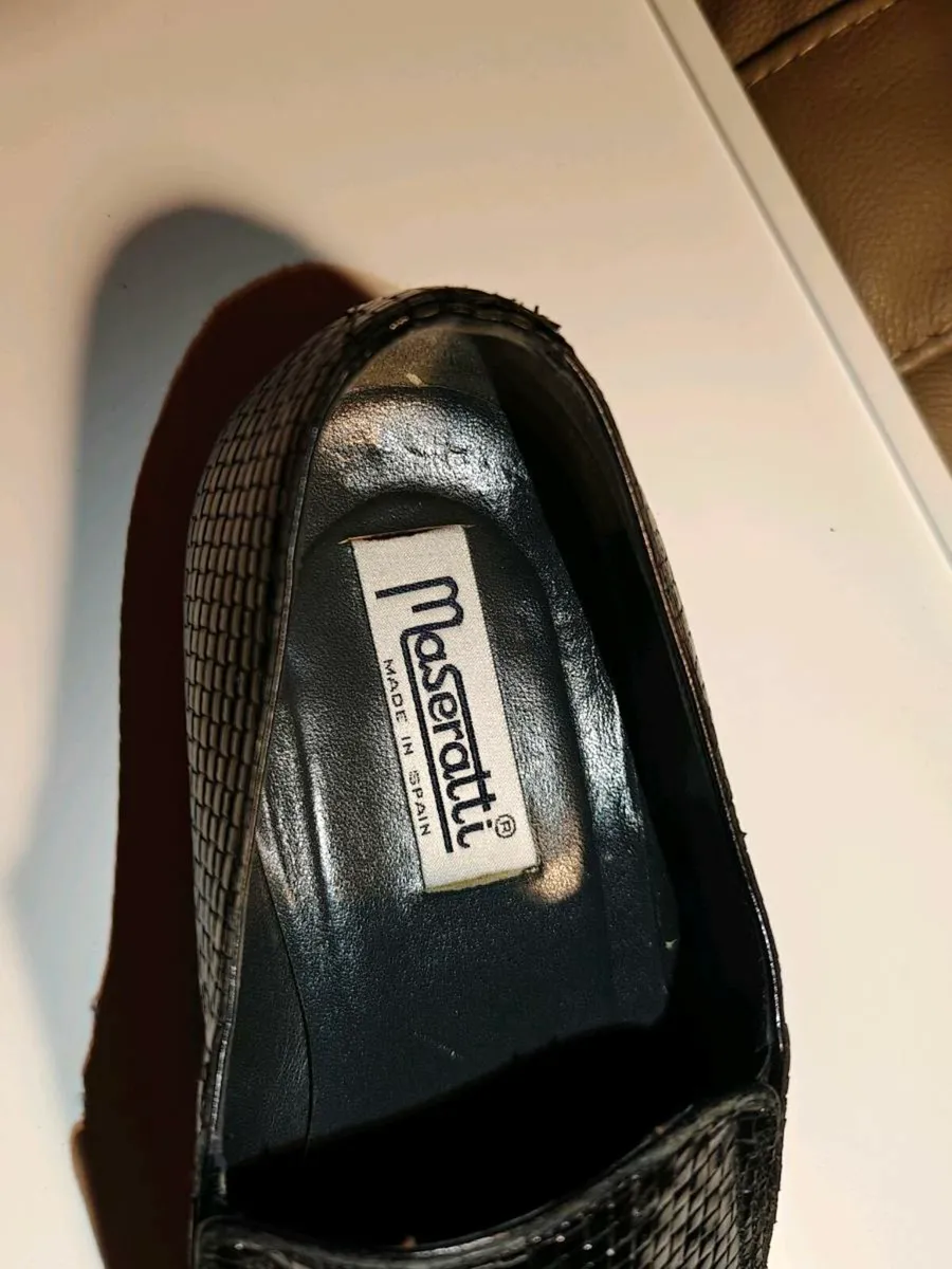 Men's leather shoes Maseratti - Image 3