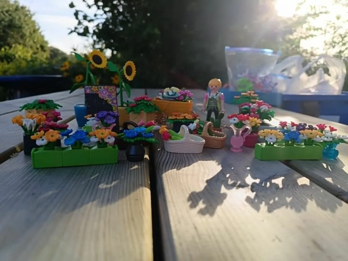 Playmobil flower seller - Image 1