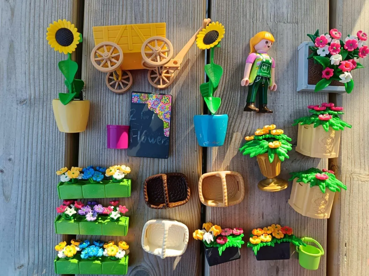 Playmobil flower seller - Image 4