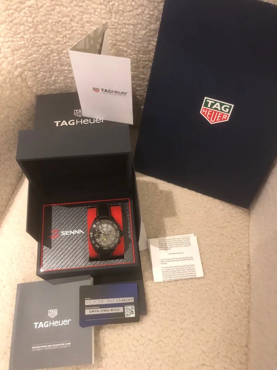 TAG HEUER SENNA X SPECIAL EDT 11/2024 - Image 4