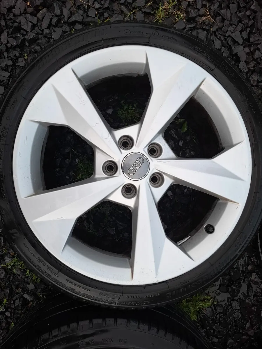 18" Audi, Vw, Seat,  Skoda Alloys with tyres - Image 1