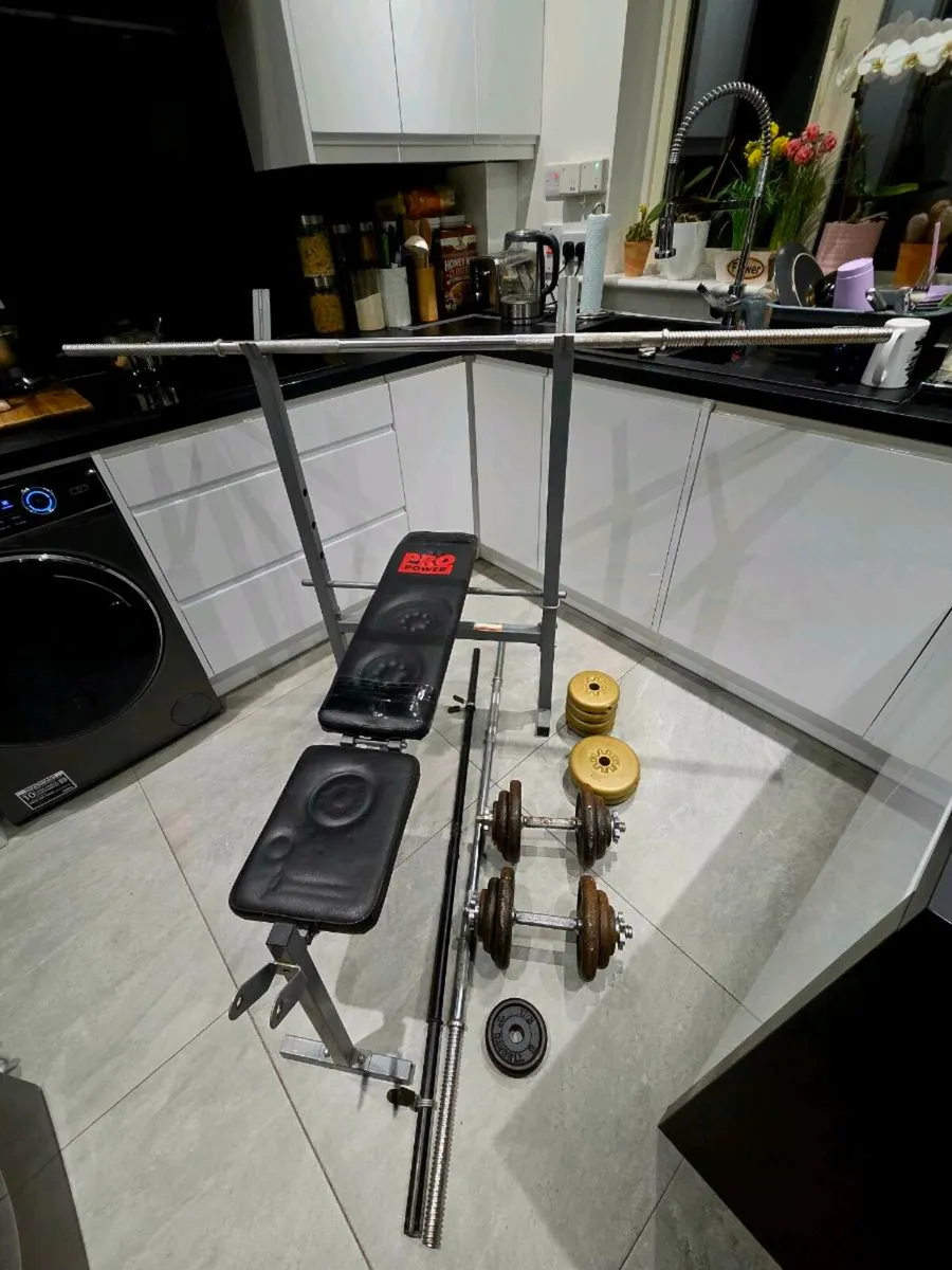 Bench and Weights for sale