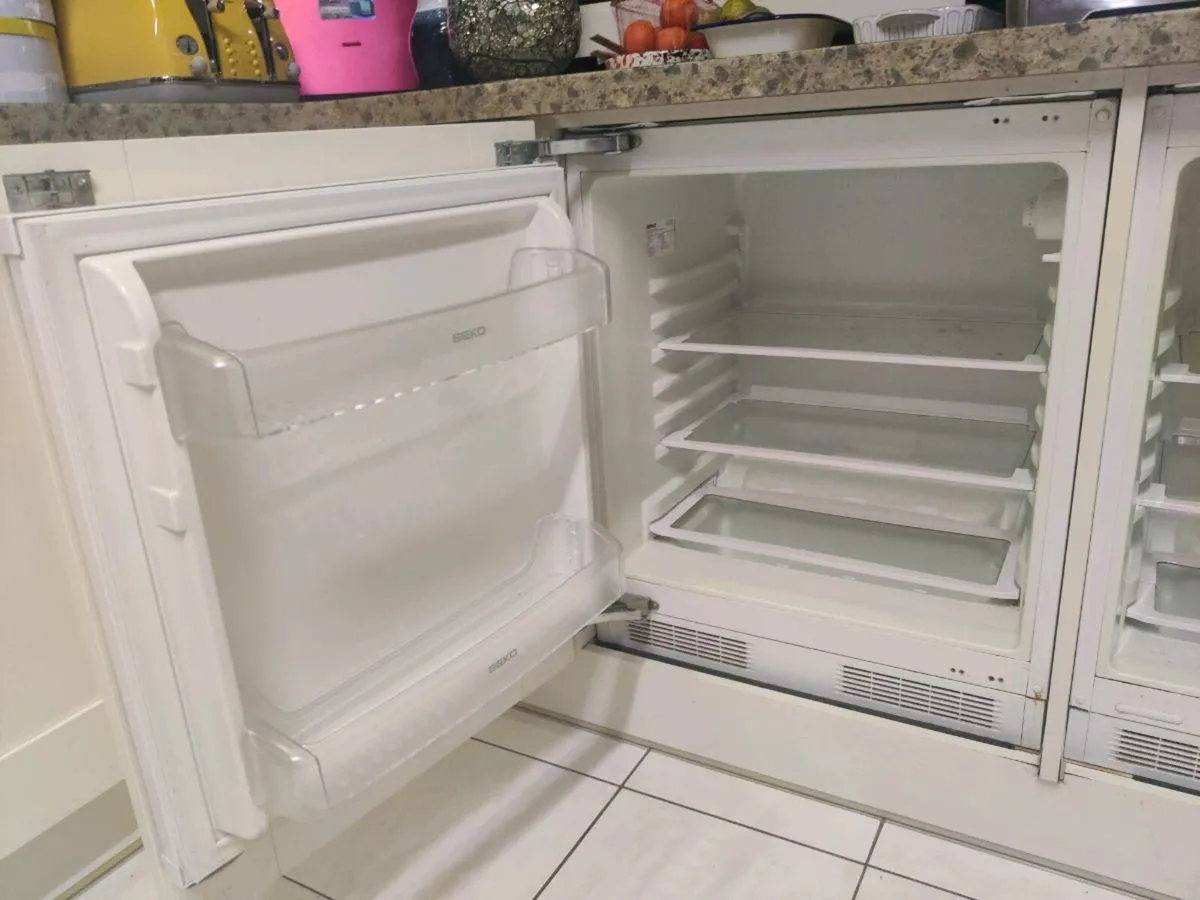 Two under counter fridges suitable for integrated - Image 3