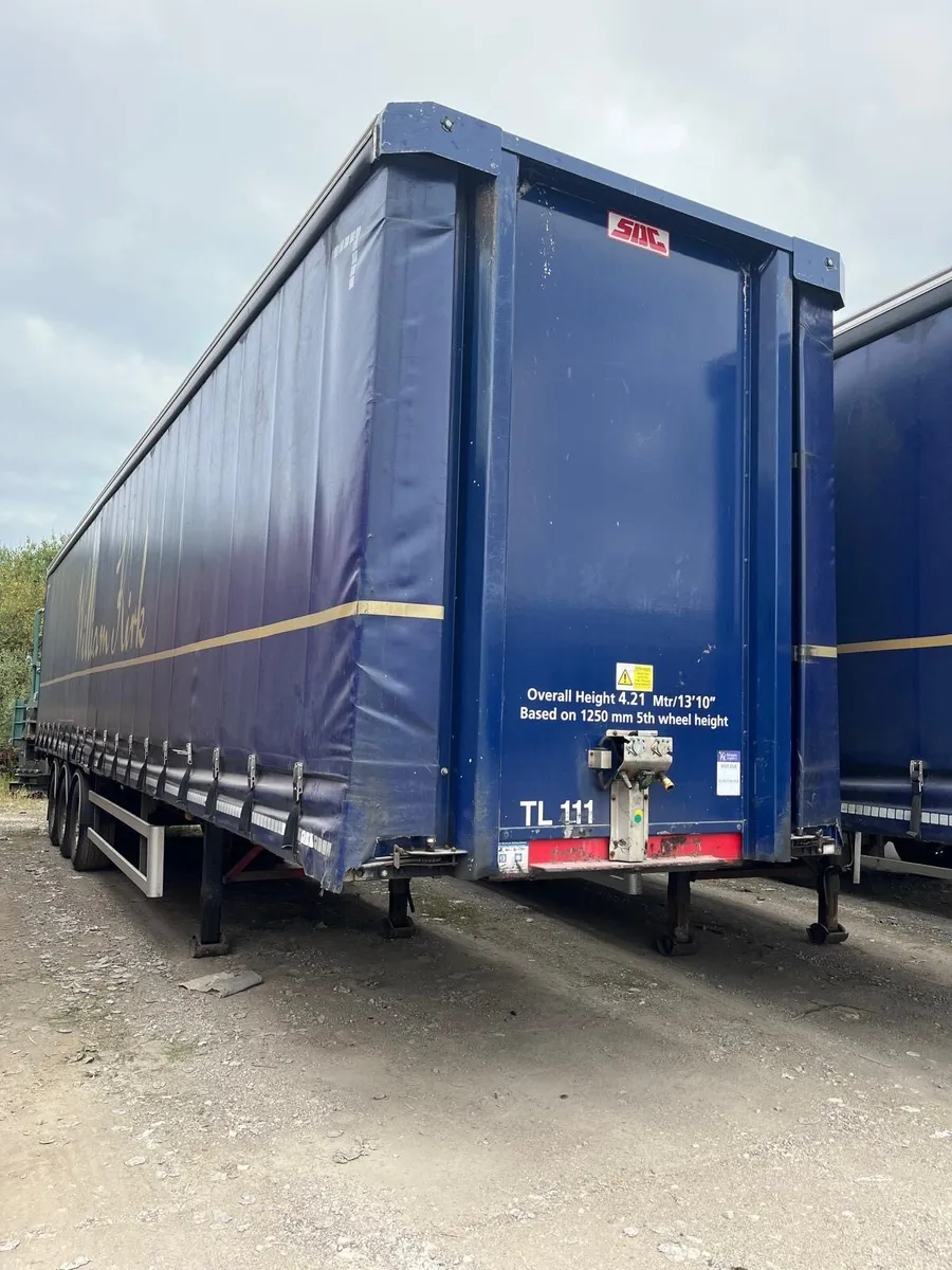 2016 taillift Curtainside trailer - Image 1