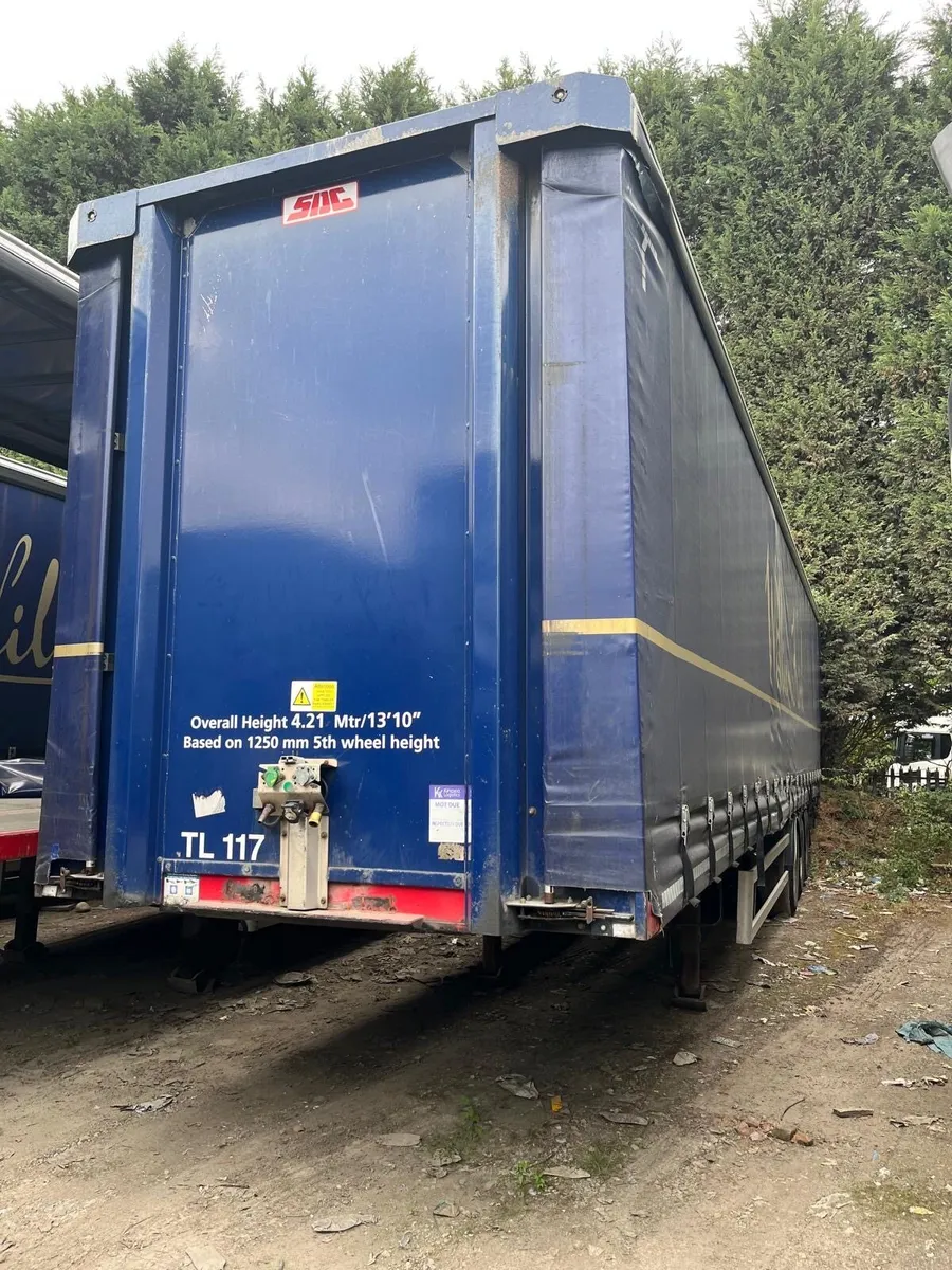 2016 taillift Curtainside trailer - Image 2