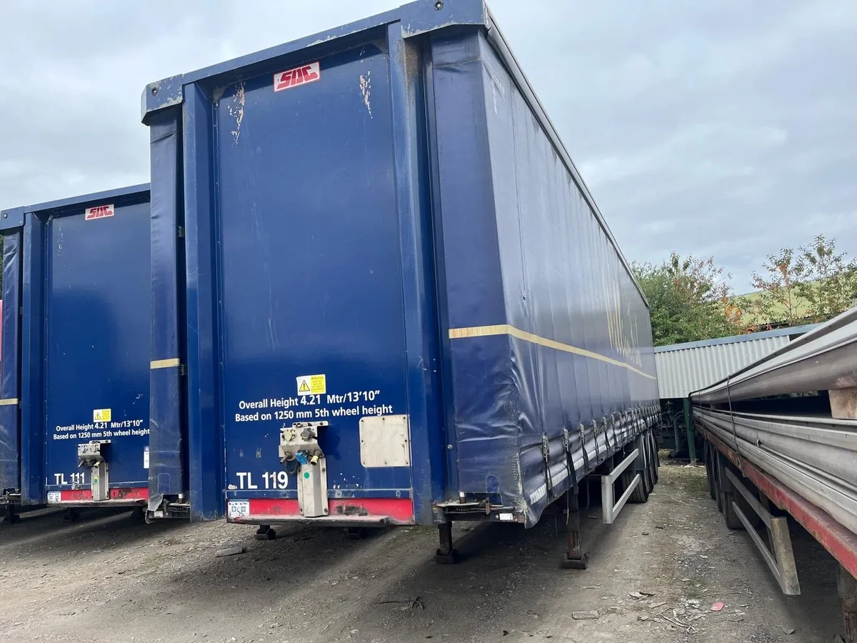 2016 taillift Curtainside trailer - Image 4