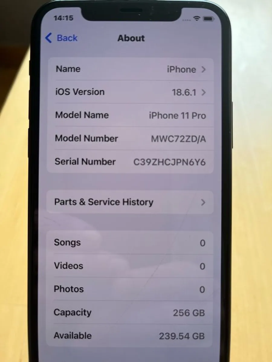 iPhone 11 Pro 256 gb Unlocked - Image 3