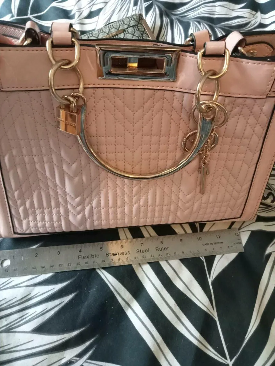 River island medium handbag pink - Image 4