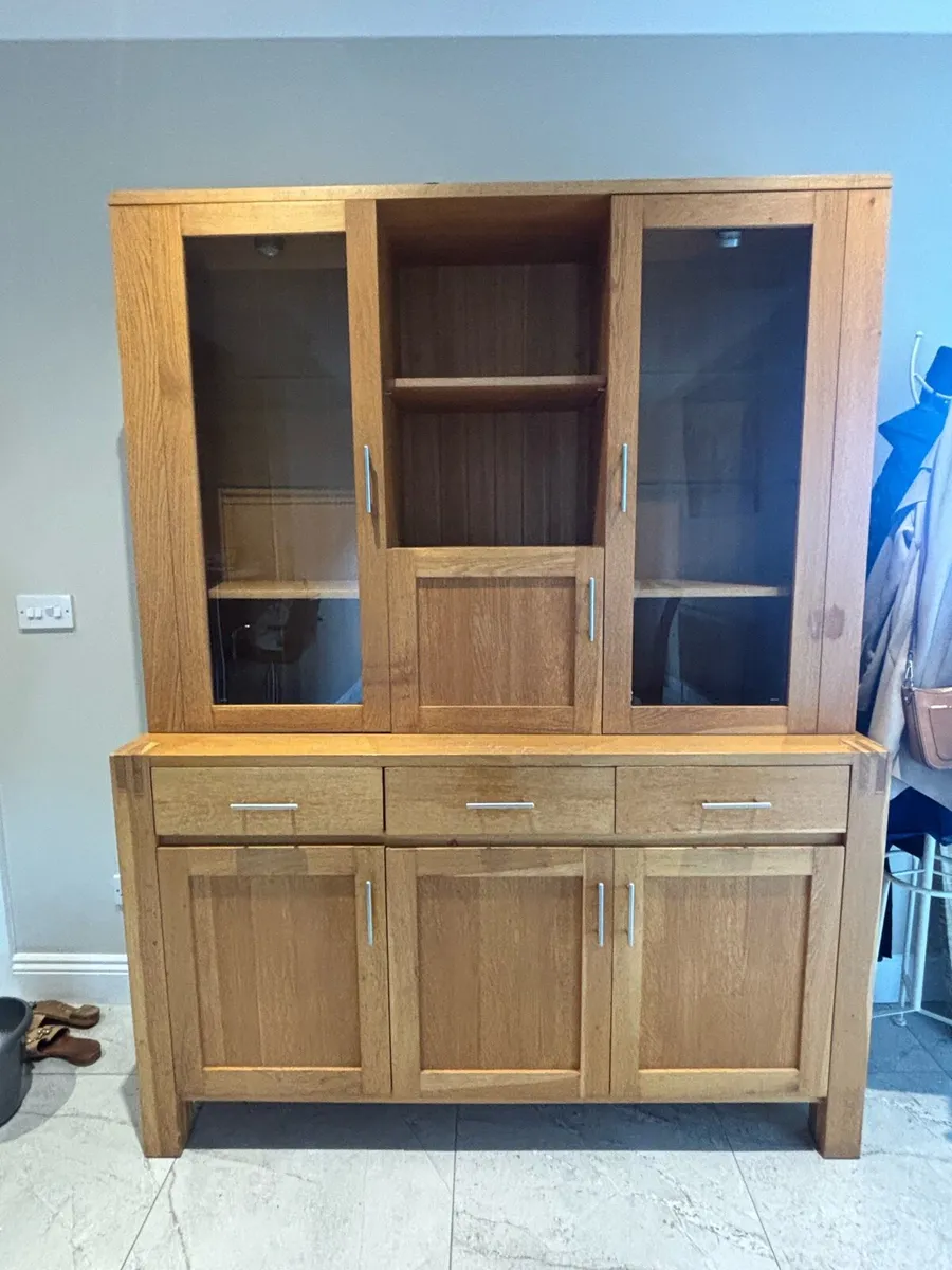 Solid Oak Dinning/Kitchen dresser - Image 1