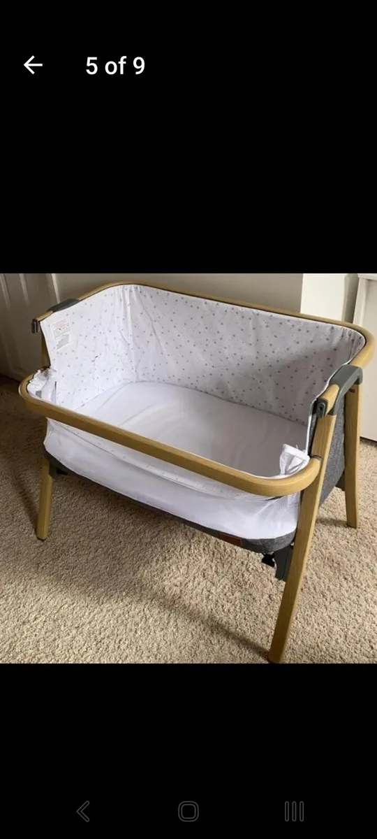 Baby elegance night night bedside crib - Image 3
