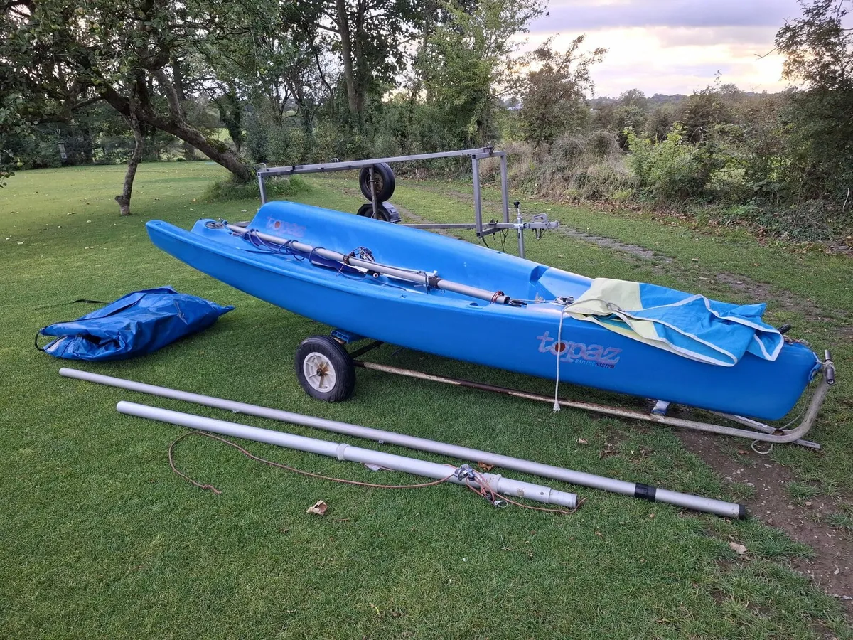 Topper Topaz Uno on double road trailer - Image 3